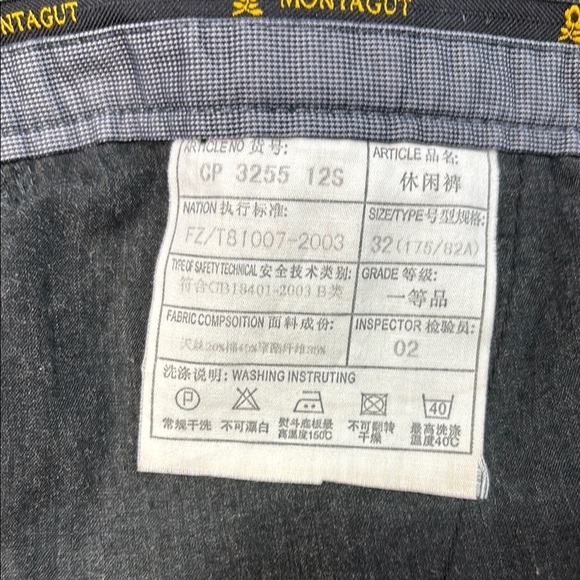 Blue Dress Pants with Straight Leg Cut and Smooth Fabric - Picture 8 of 9